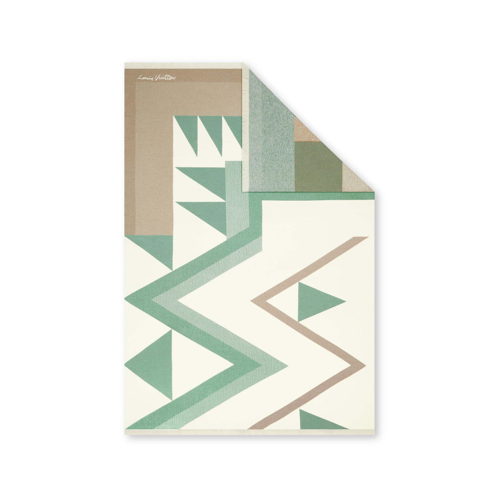 Everest Throw Blanket  in Trunks, Travel and Home's Home and Art of Dining Home Textile collections by Louis Vuitton (Product zoom)